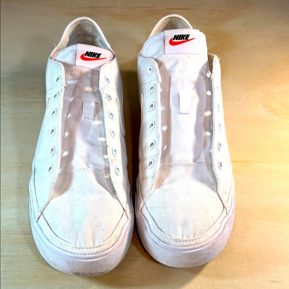 Nike Off-White Canvas Sneakers  Men’s Sz 10.5